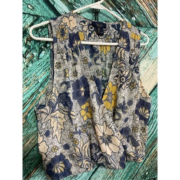 NWOT Rachel RACHEL ROY Wrap Crop Top Size Large Multi Color 🍃🌿 - Picture 4 of 13